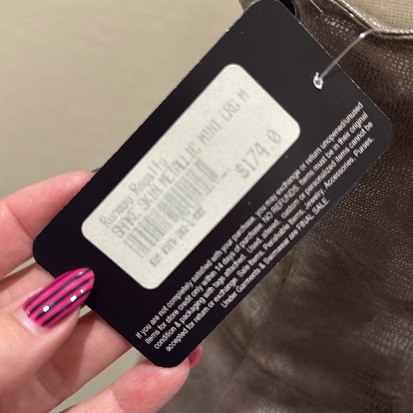 Kimikal Distressed “Leather” Look Dress - Lg.. - Picture 5 of 6